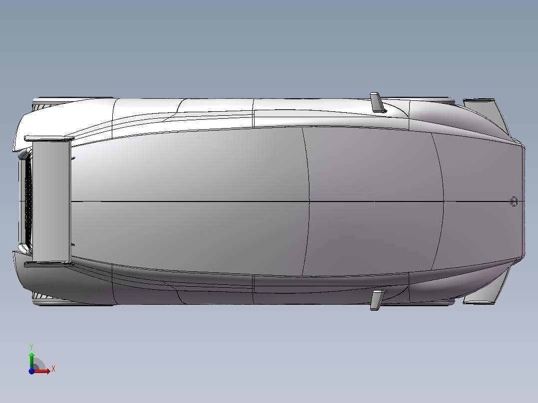 概念拉力车前视图