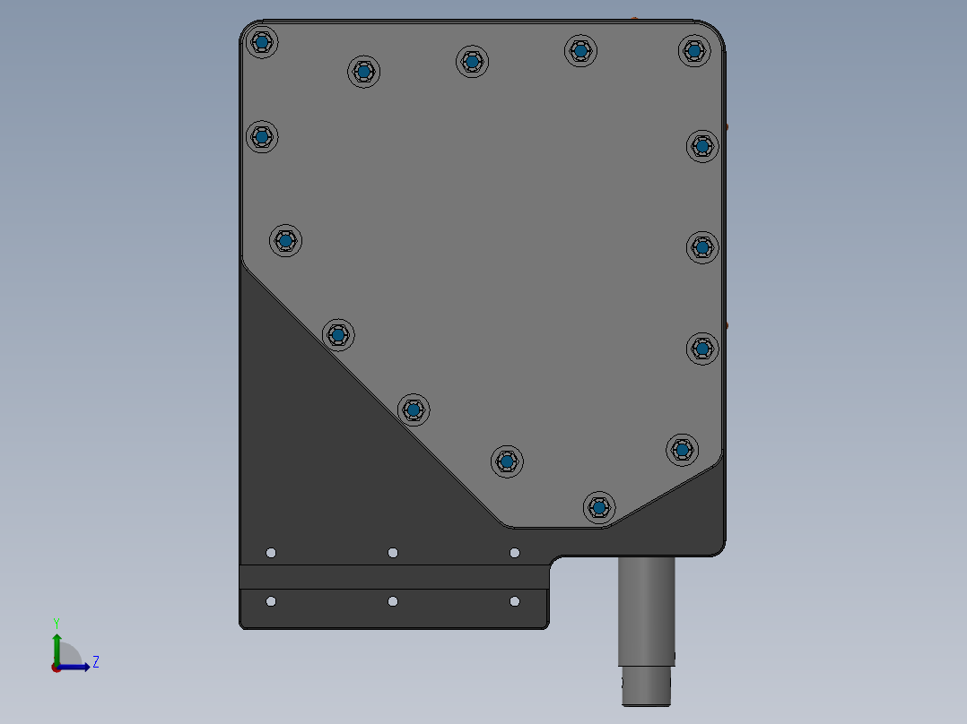 激光传感器389810===10左视图