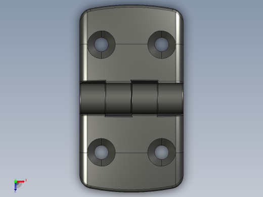 型材-KJN 45-45 COMBI HINGE 095K4545F00俯视缩略图