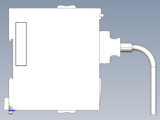 基恩士MV-L40_kc图纸模型左视缩略图