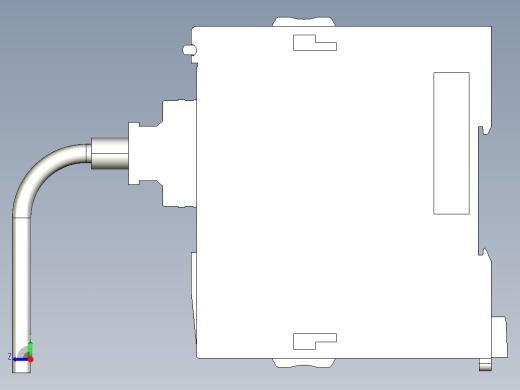 基恩士MV-L40_kc图纸模型右视缩略图