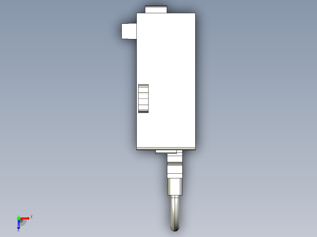基恩士MV-L40_kc图纸模型俯视图