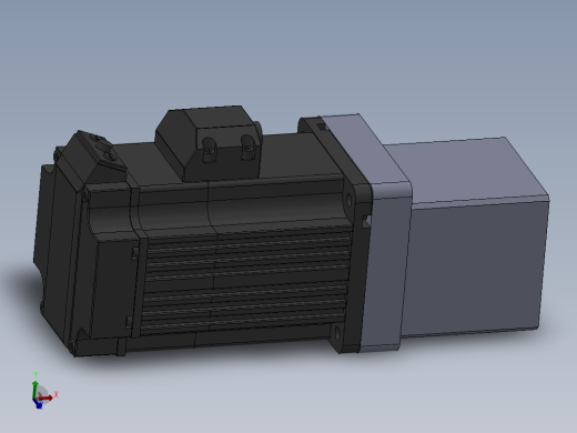 64SP-(750w电机+联轴器+64法兰80-80+64SP马达座)