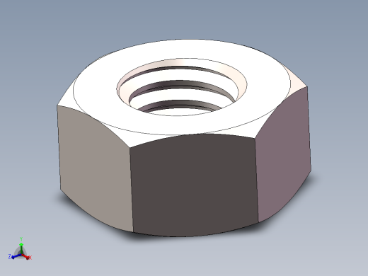 带螺纹的公制可配置螺母