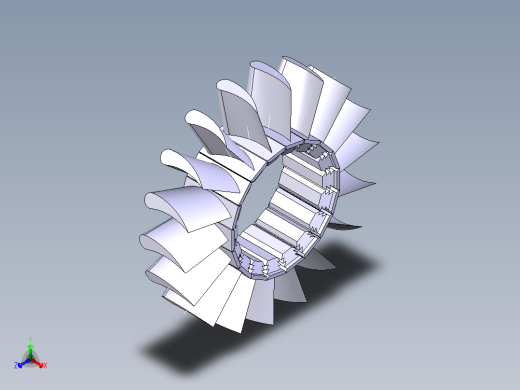 涡轮 叶片 涡扇 (19)