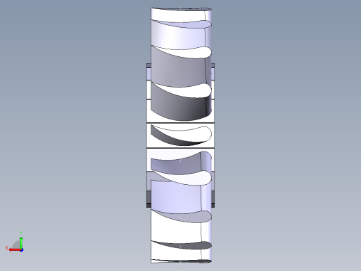 涡轮 叶片 涡扇 (19)后视缩略图