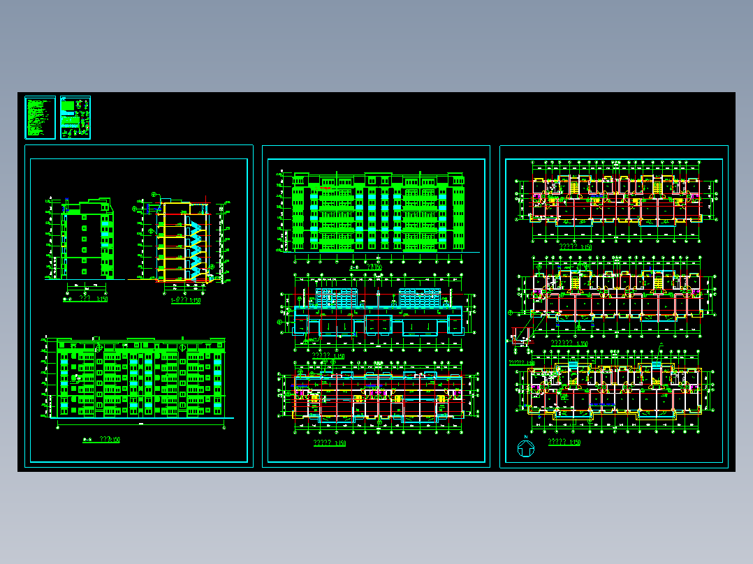 星港奥园21栋楼施工图