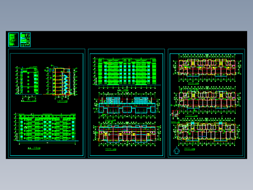星港奥园21栋楼施工图缩略图