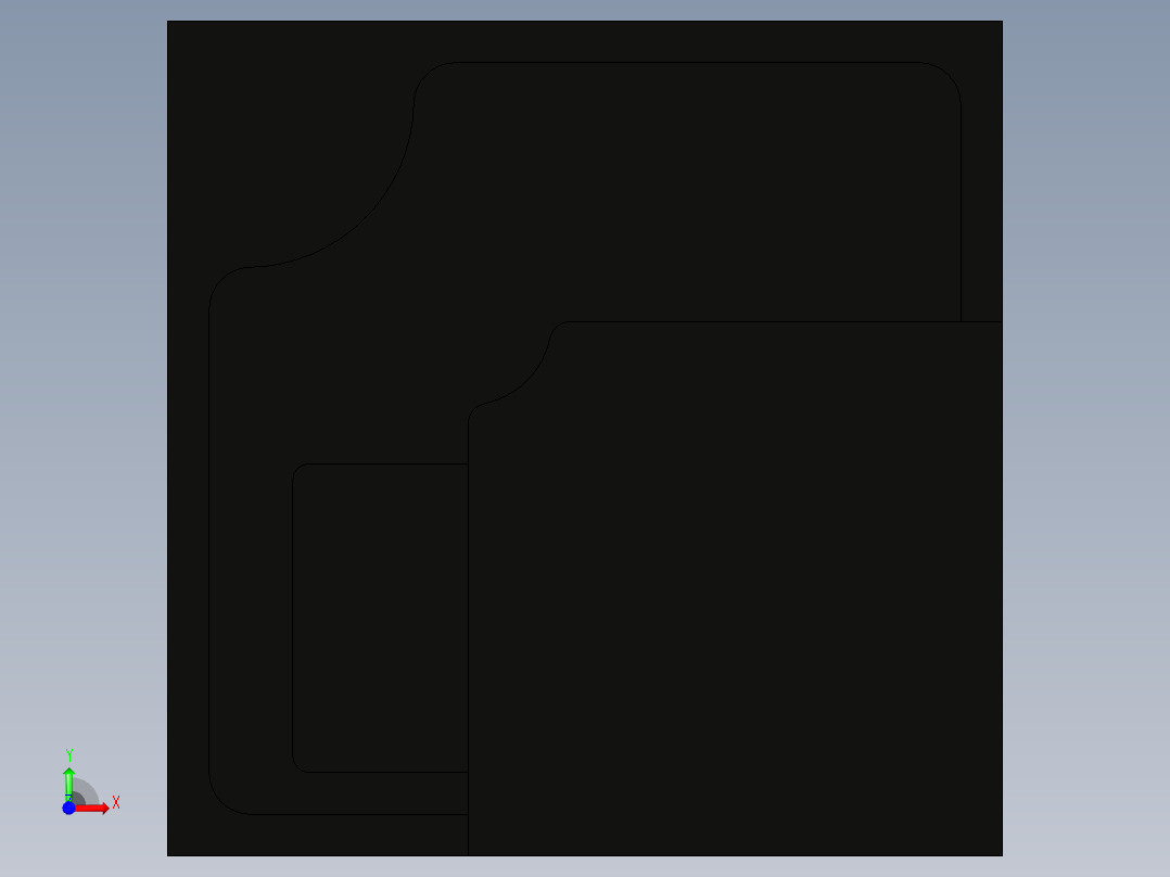 UGPost后处理前视图