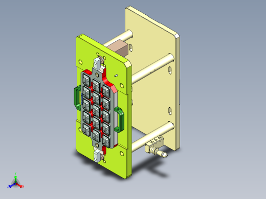 G2-C-笔记本CNC工装夹具三维模型CNC1正等轴测缩略图