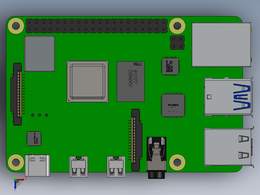 电路板、主板(274)俯视图