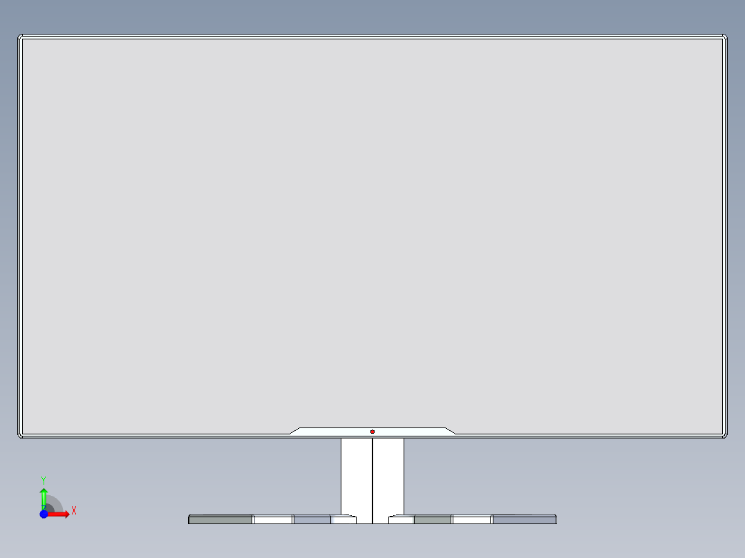 显示器、显示屏(14)前视图