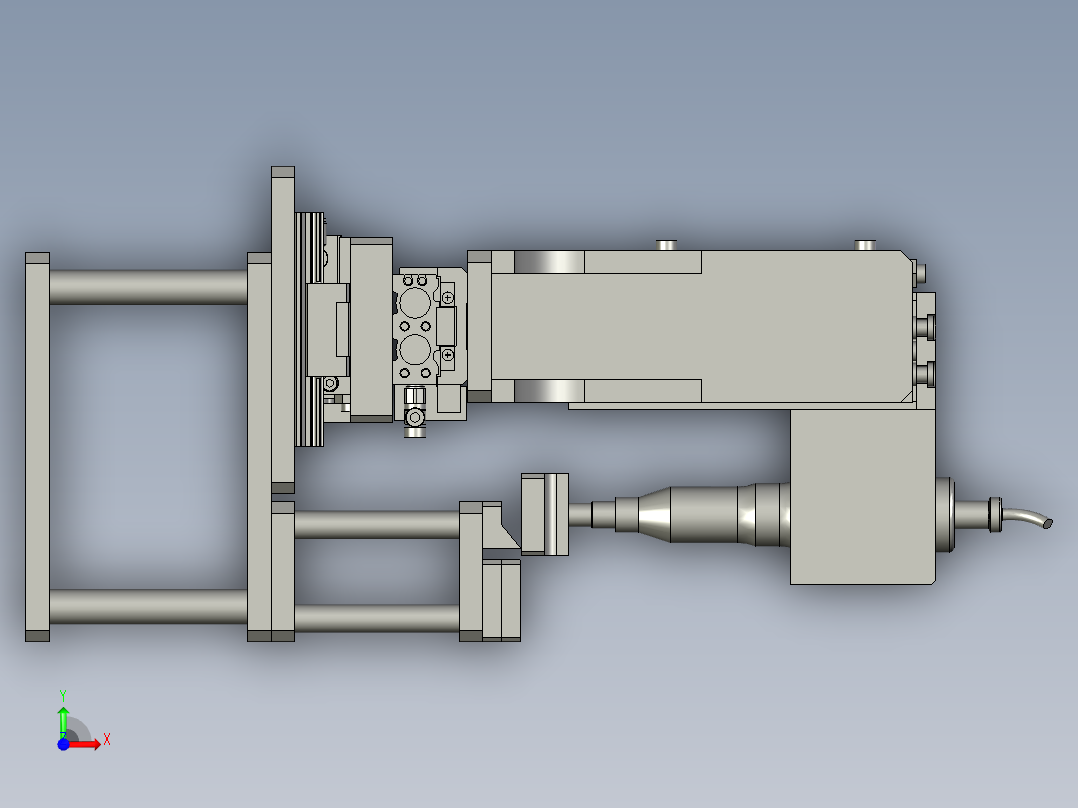 01-手持式切割刀前视图