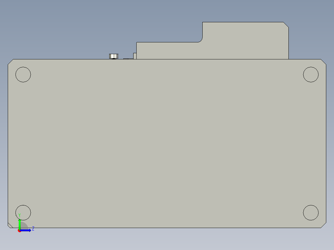 01-手持式切割刀左视图
