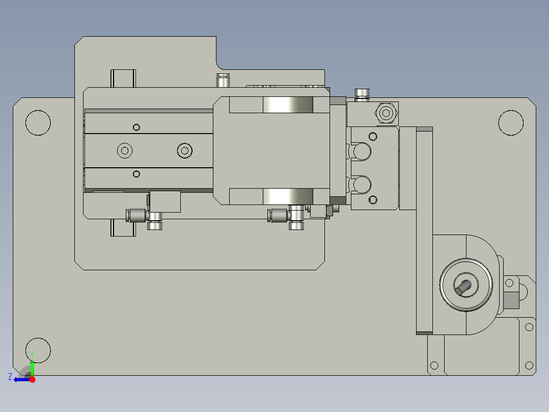01-手持式切割刀右视图