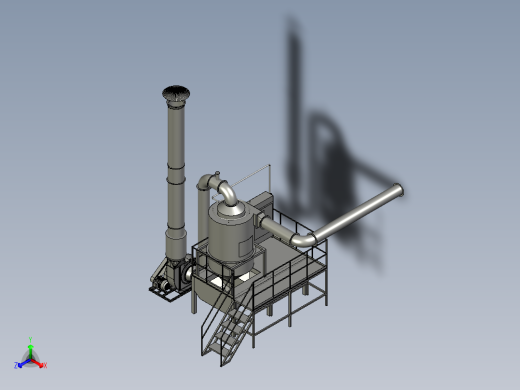 新型干湿混合除尘系统