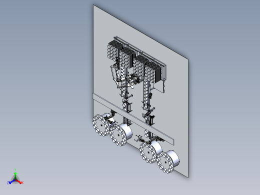 铁锅拆垛翻转方案