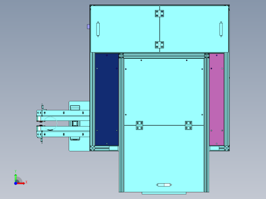 塑胶密封圈自动供料机前视缩略图