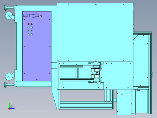 塑胶密封圈自动供料机左视缩略图