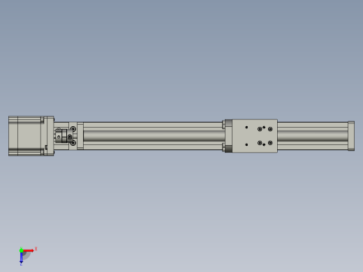 丝杠模组FSK40E300-10C7-BC-B57俯视缩略图
