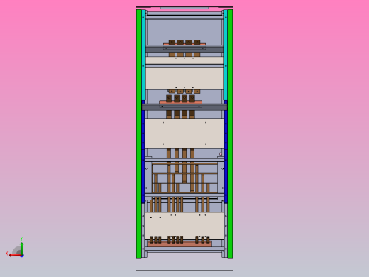 自动转换开关电气柜后视缩略图