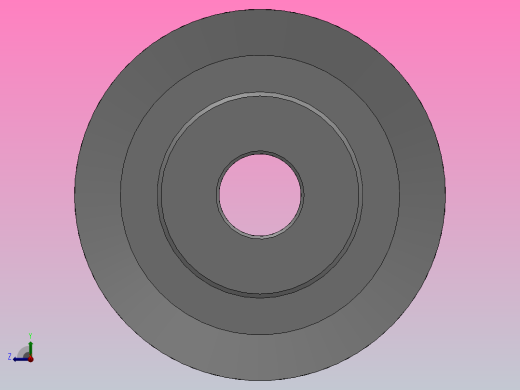 标准型半圆弧形齿同步带轮H3M型_SH3MHC-15-6-dc4-A右视缩略图