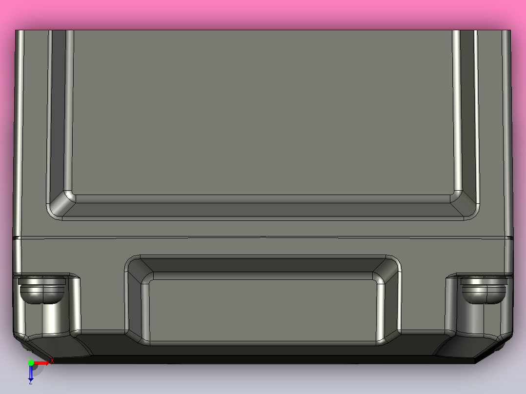 电磁制动减速电机B1500RT02-R-25～36俯视图