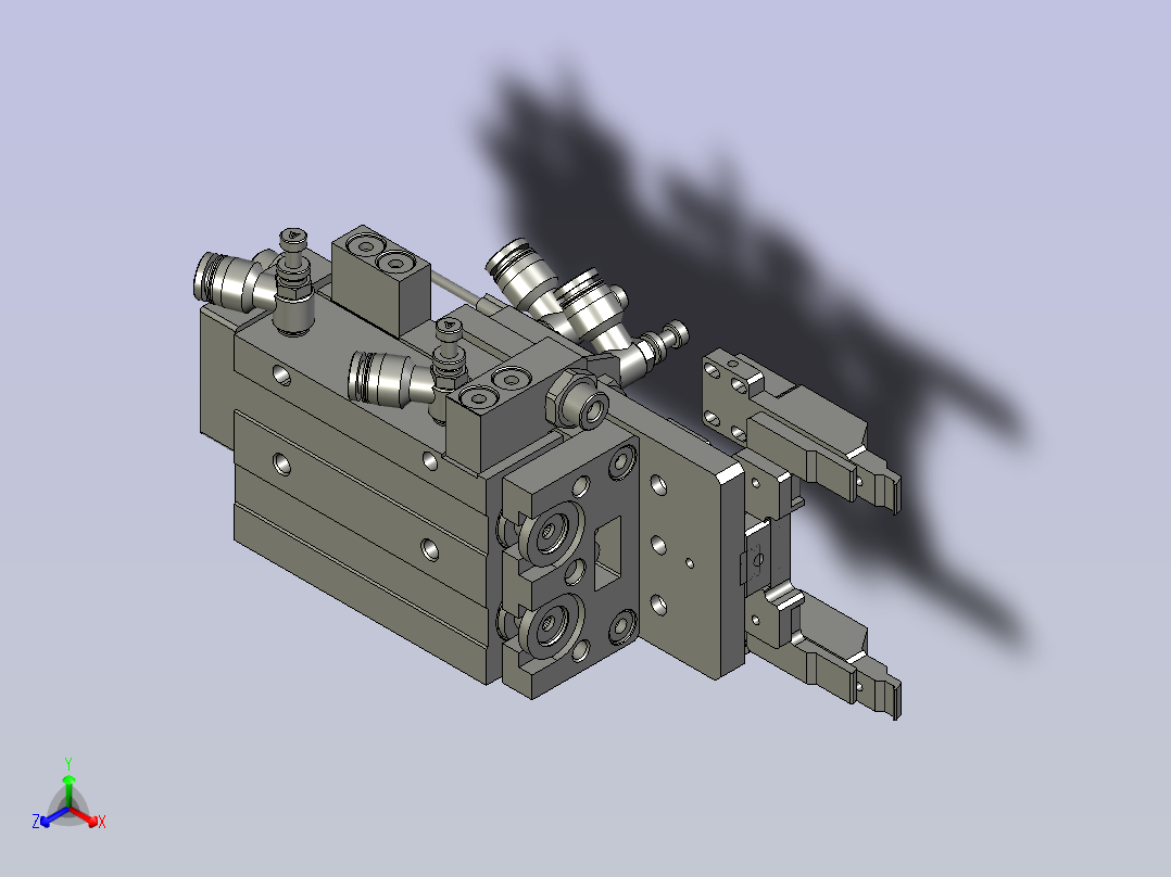 20090102-7100-X1-A1Bending-上刀折弯1模块主视图