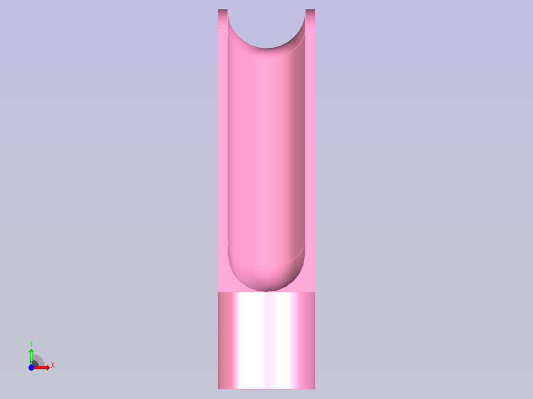 三维CAD基础练习前视图