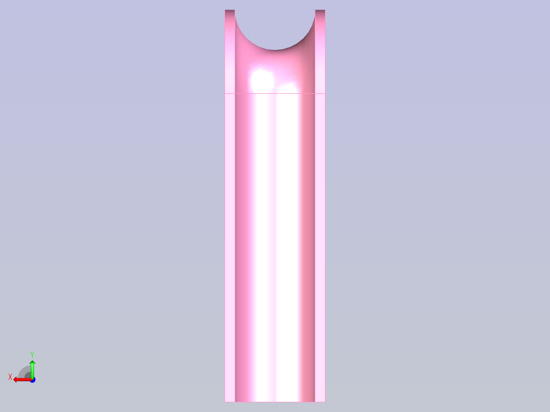 三维CAD基础练习后视图