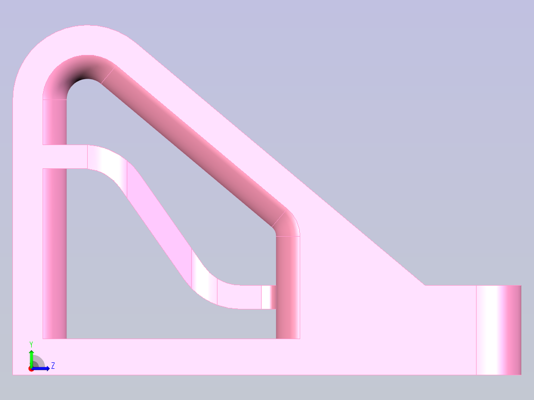 三维CAD基础练习左视图
