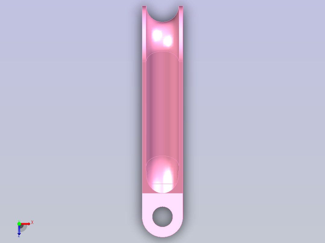 三维CAD基础练习俯视图