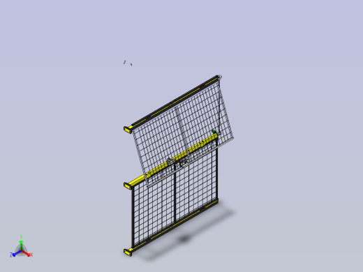 围栏含左侧开门