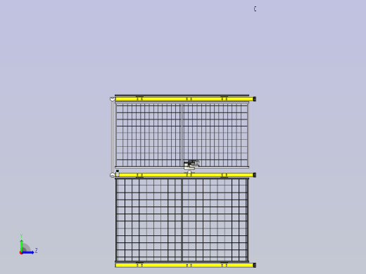 围栏含左侧开门左视缩略图