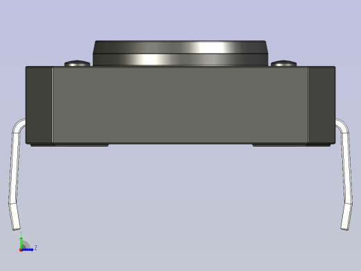 B2002003-12x12x5mm 瞬时触控 4 针按钮开关左视缩略图