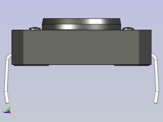 B2002003-12x12x5mm 瞬时触控 4 针按钮开关右视缩略图