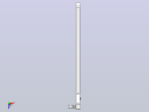 带式直线轴半闭式TPA-ONB-80-170-L1650-DL-J60-N3俯视缩略图