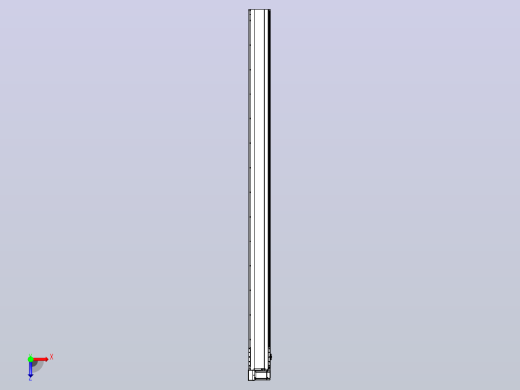 皮带直线轴半封闭可选导轨TPA-HNB-175D-140-L2650-LU-C-P75-N3俯视缩略图