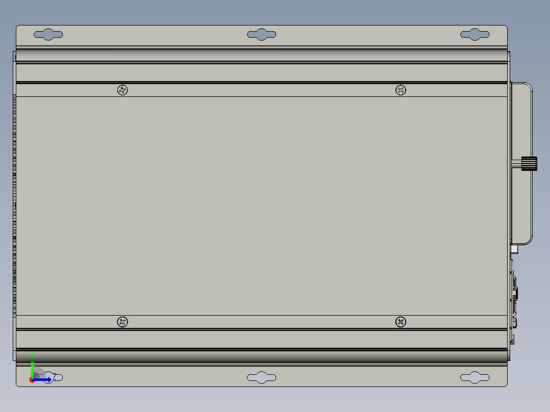 IPC-330Q工控机左视图