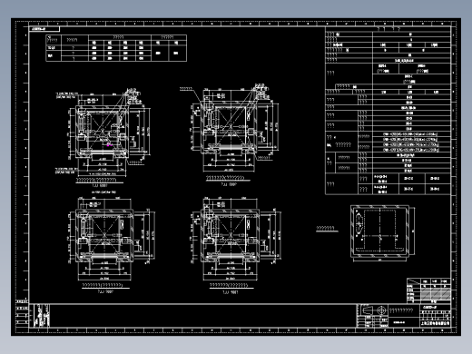 三菱电梯标准图纸