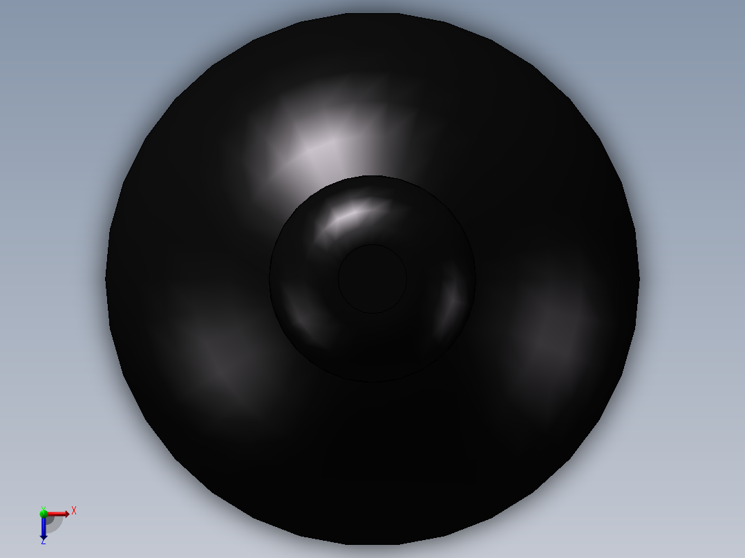 氮气瓶-1609俯视图