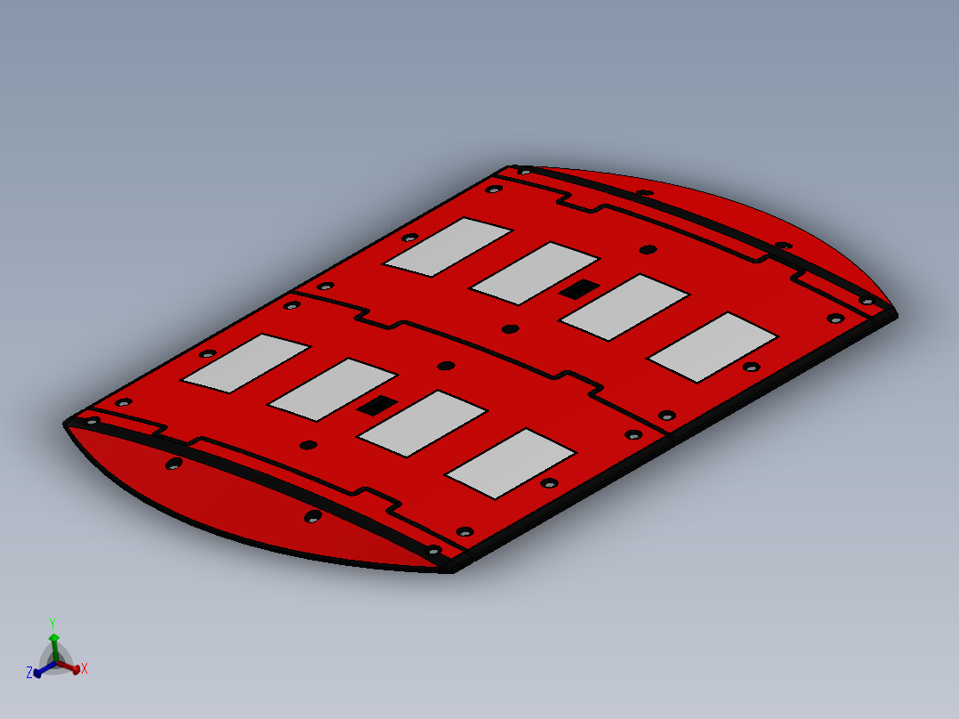solidworks 减速带设计