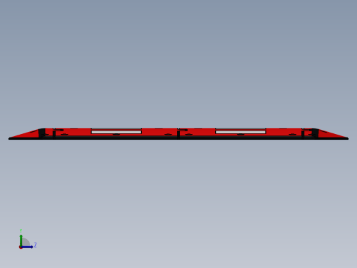 solidworks 减速带设计左视缩略图