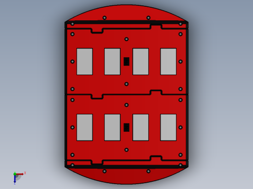 solidworks 减速带设计俯视缩略图