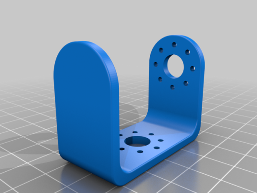 Aster适合3D打印的人形机器人模型3D图纸 IGES STL格式缩略图