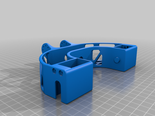 Aster适合3D打印的人形机器人模型3D图纸 IGES STL格式缩略图