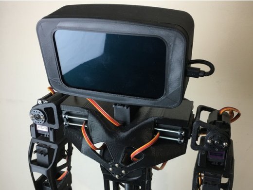 Aster适合3D打印的人形机器人模型3D图纸 IGES STL格式缩略图