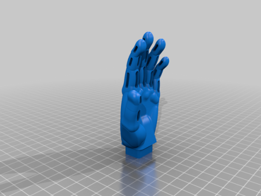 Aster适合3D打印的人形机器人模型3D图纸 IGES STL格式缩略图
