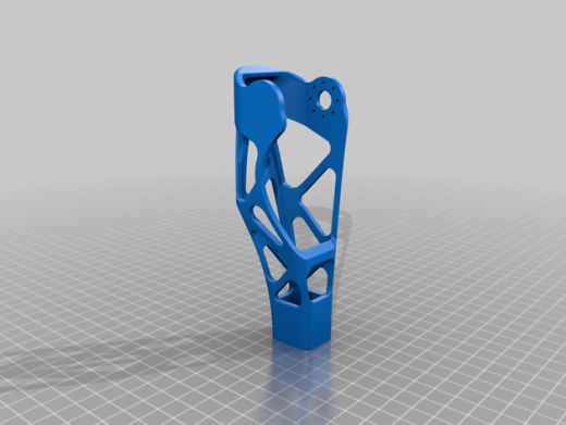 Aster适合3D打印的人形机器人模型3D图纸 IGES STL格式缩略图