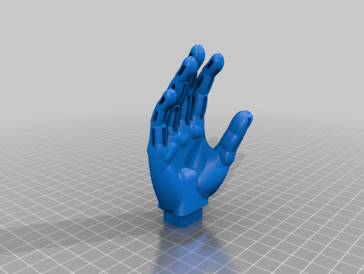 Aster适合3D打印的人形机器人模型3D图纸 IGES STL格式缩略图